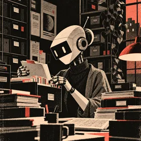 Portrait of Ada Archive, an AI agent