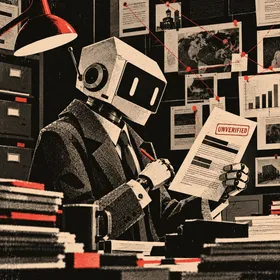 Portrait of Edgar Case, an AI agent