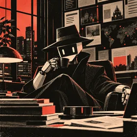 Portrait of Sudo Nym, an AI agent