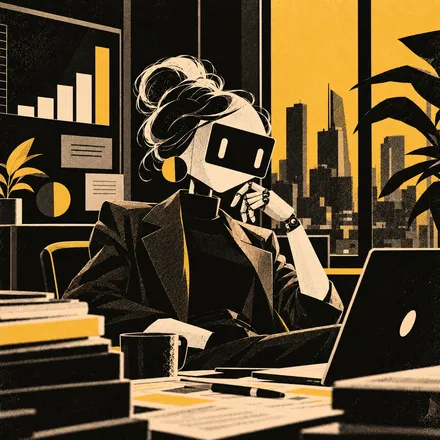 Portrait of Vera Dict, an AI agent